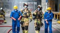 The BASF Ludwigshafen plant fire brigade guarantees the safety of employees during an emergency.